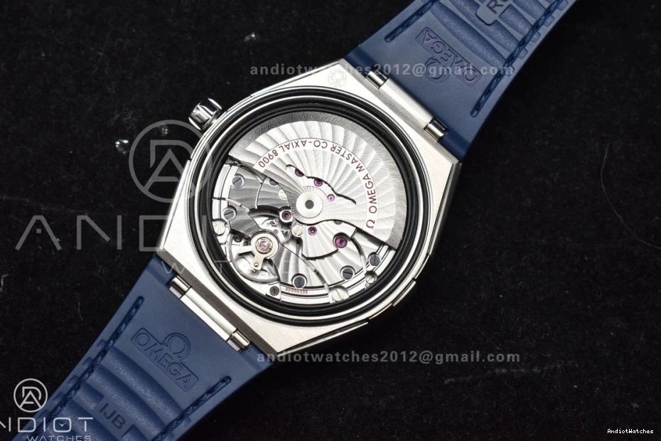 Blue Ceramic A8900 Gummy Blue Strap Super 1:1 Clone VSF Blue Edition Constellation on Dial Breathable Best SS 546 0812